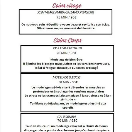 Lejlighed Only You Spa Et Sauna Privatif *